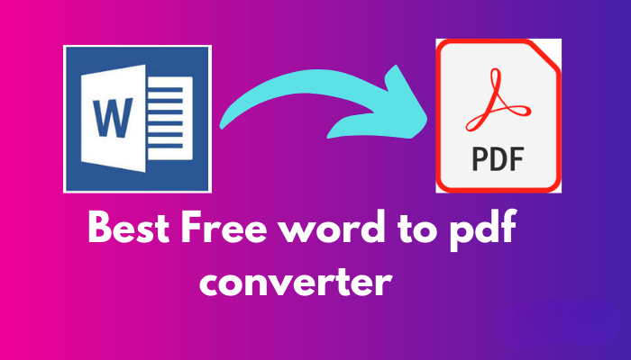 word to pdf converter