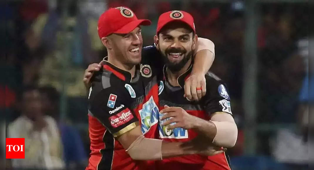 Virat Kohli: AB de Villiers makes a big statement about his first impression of Virat Kohli | Cricket News - Times of India