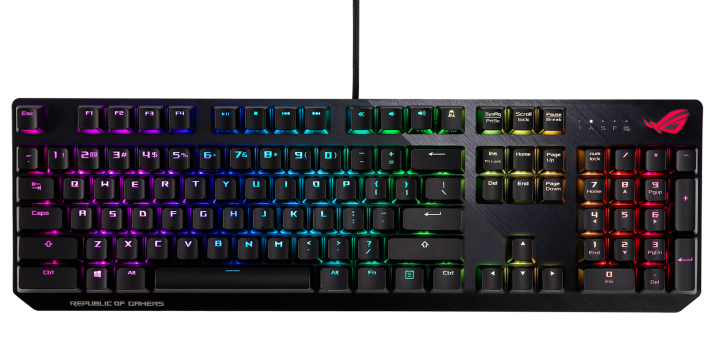 Asus ROG Strix Scope is a gaming keyboard that is designed for FPS gamers.