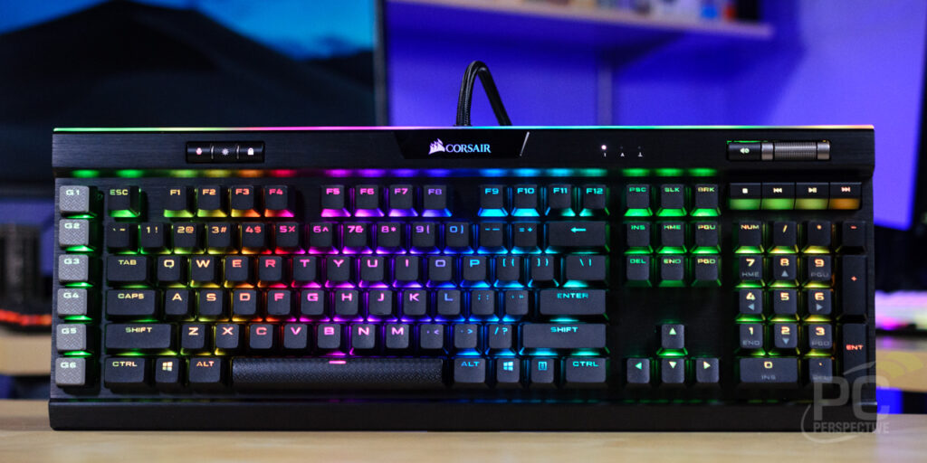 Corsair K95 RGB Platinum XT is a top-of-the-line gaming keyboard that features Cherry MX Speed switches that are ultra-fast and responsive.