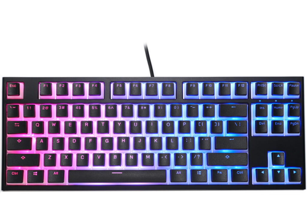 Ducky One 2 RGB is a gaming keyboard that is known for its exceptional build quality and durability.