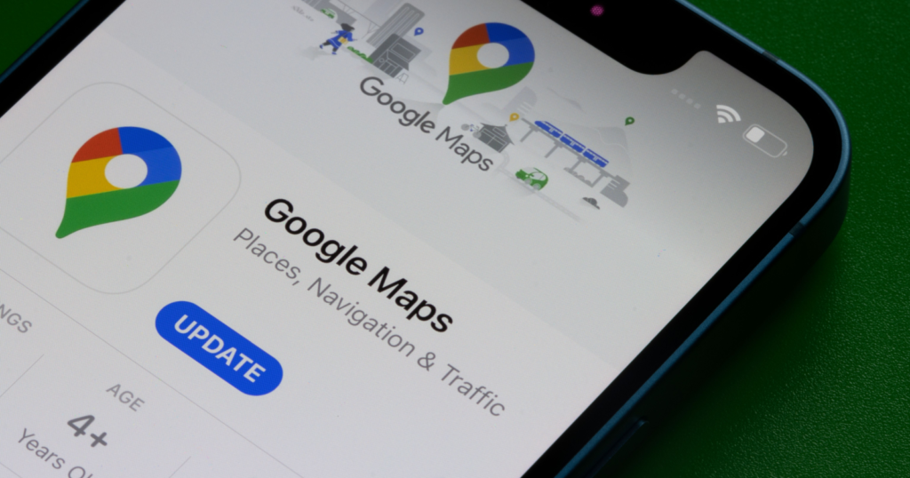 Google Maps is a powerful navigation app that provides accurate real-time traffic.