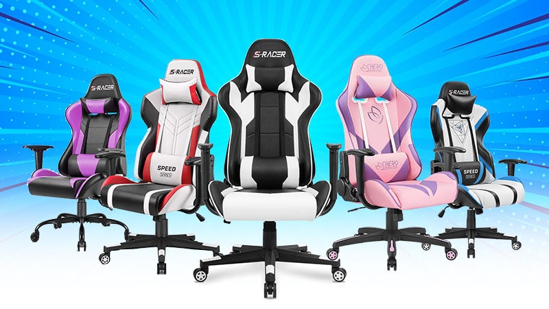 Homall Gaming Chair is a budget-friendly option that doesn't skimp on comfort or style.