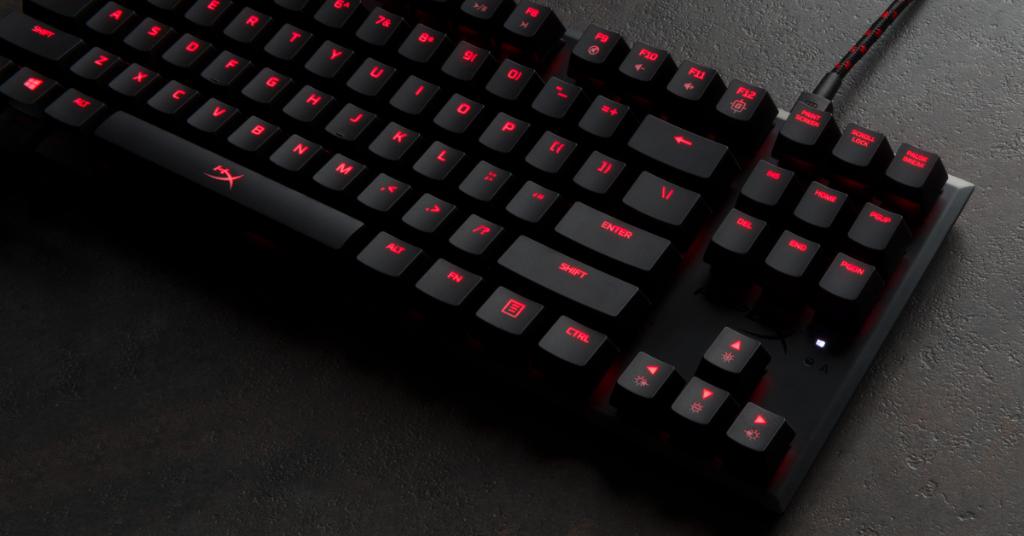 HyperX Alloy FPS Pro is a compact and portable gaming keyboard that is perfect for gamers
