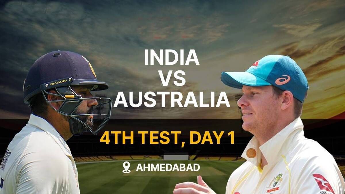 India vs Australia 4th Test Day