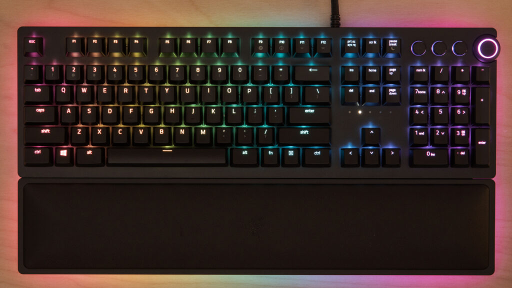  Razer Huntsman Elite is a mechanical gaming keyboard that is built for speed and performance