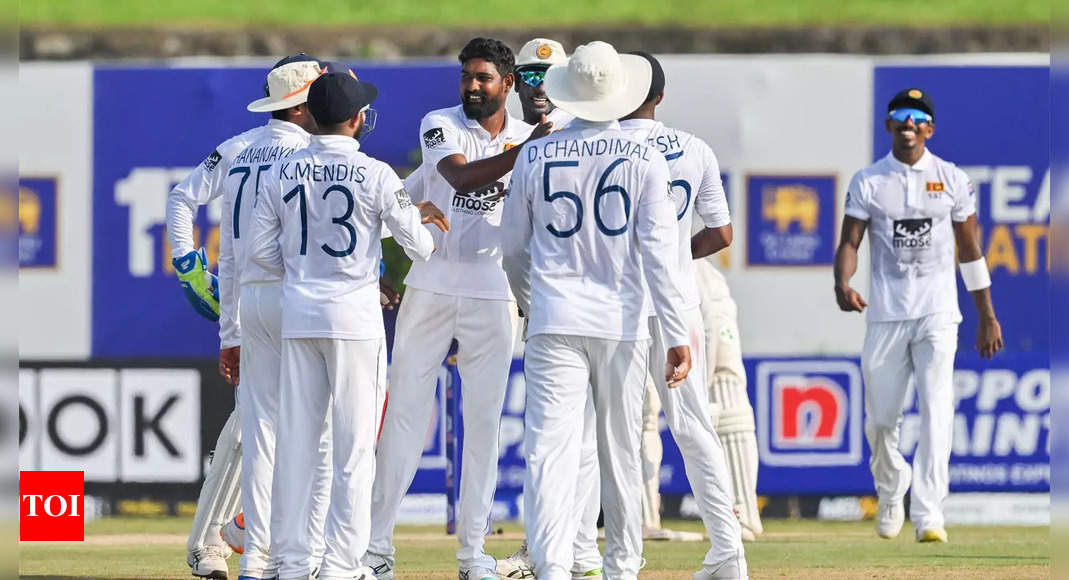 1st Test: Jayasuriya bags five-for as Sri Lanka devastate Ireland | Cricket News - Times of India