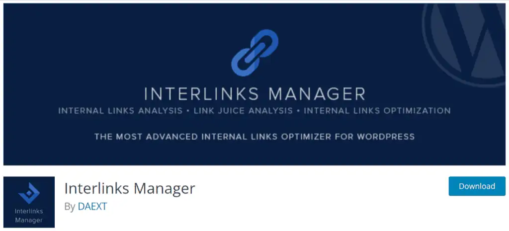 Internal Links Manager wordpress plugin