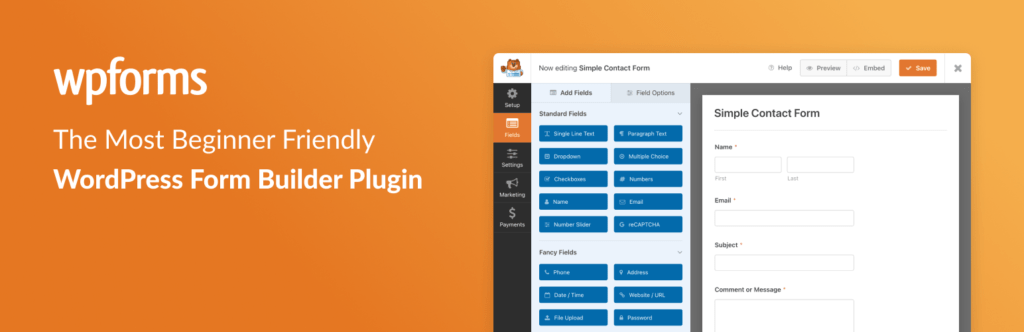 WPForms is a popular form builder plugin for WordPress, but it also comes with a range of features for affiliate marketing.