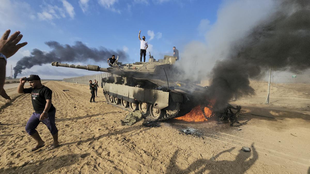 Israel-Palestine conflict live updates | At least 22 people killed in Hamas incursion; we are at ‘war’, says Netanyahu