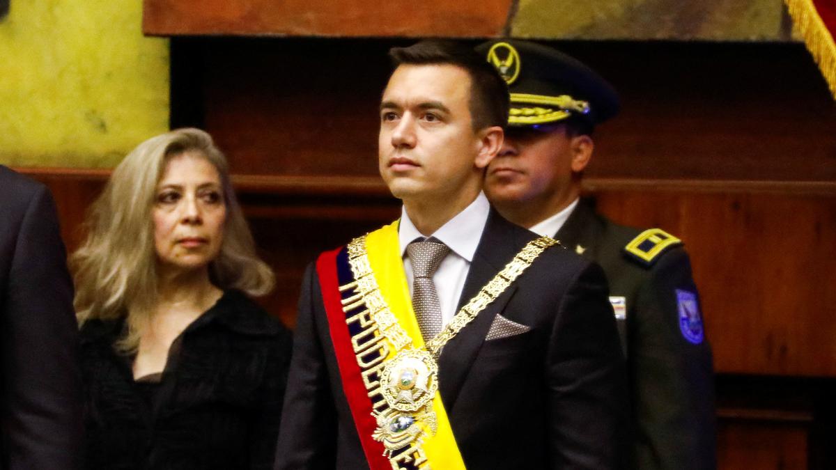 Ecuador’s youngest-ever president Daniel Noboa takes office